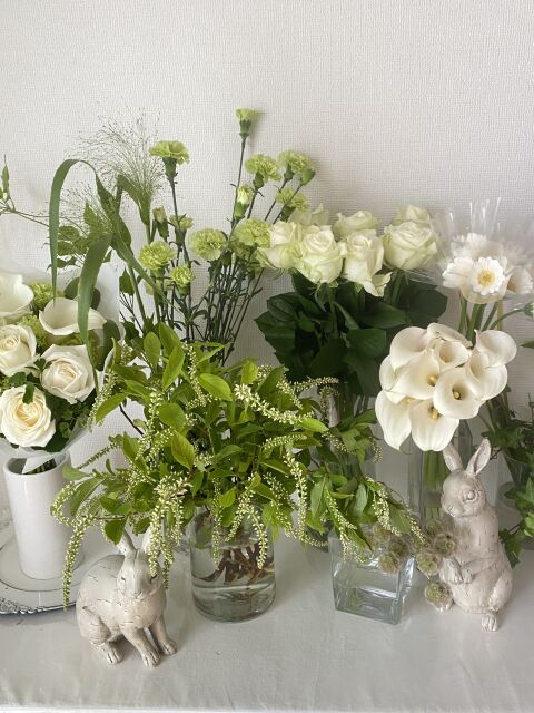 母の日ギフトにも♪ハートのアレンジメントの当日の流れ・雰囲気の写真1枚目