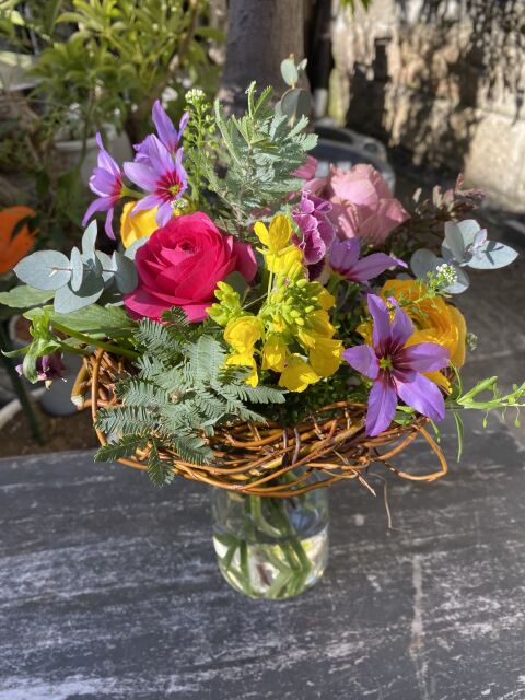 春花を束ねての当日の流れ・雰囲気の写真2枚目