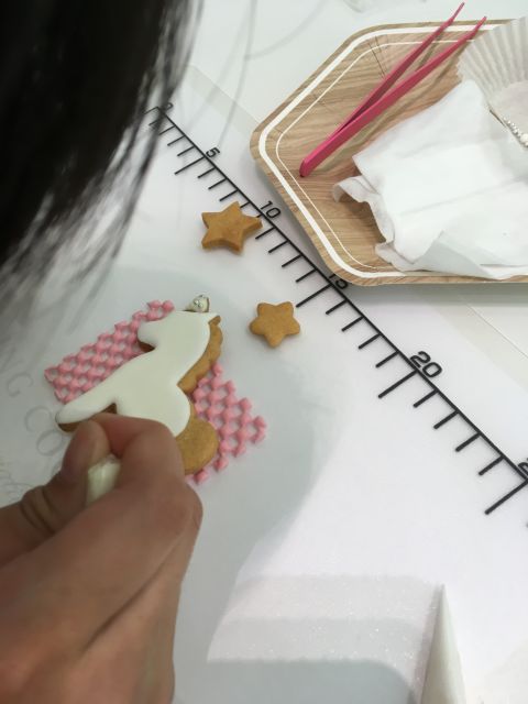 夏休み！浦和パルコに集合「ユニコーン」をクッキーで作ろう♪に参加したma-koの写真2枚目