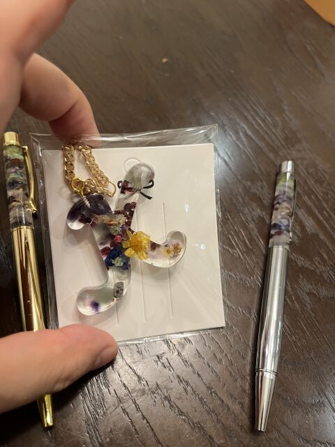 アクセサリーなどの小物作りに参加したかなの写真2枚目