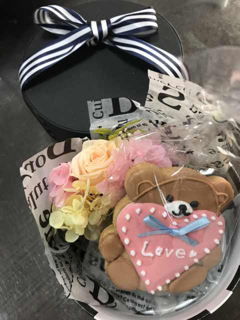 とっても魅力的な初コラボレッスン‼バレンタインアイシングクッキー＆フラワーに参加したrumi-16flowerの写真1枚目